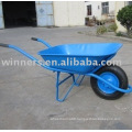 metal wheelbarrow